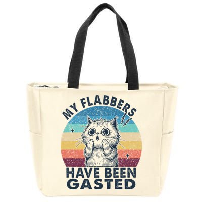 My Flabbers Have Been Gasted Zip Tote Bag