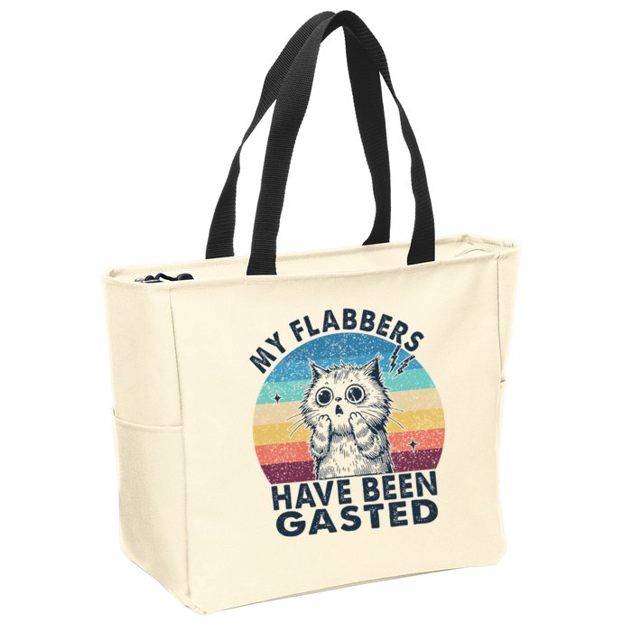 My Flabbers Have Been Gasted Zip Tote Bag