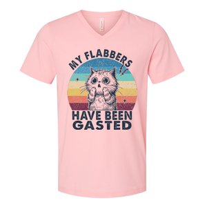 My Flabbers Have Been Gasted V-Neck T-Shirt