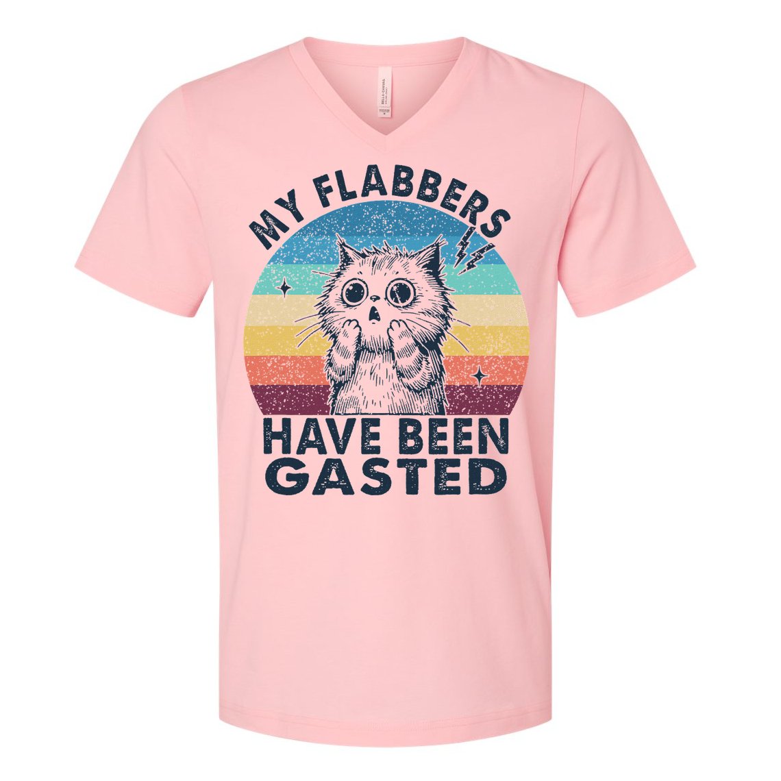 My Flabbers Have Been Gasted V-Neck T-Shirt