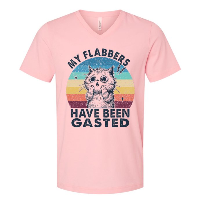 My Flabbers Have Been Gasted V-Neck T-Shirt