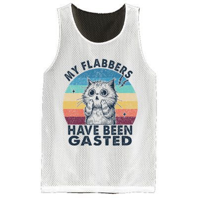 My Flabbers Have Been Gasted Mesh Reversible Basketball Jersey Tank