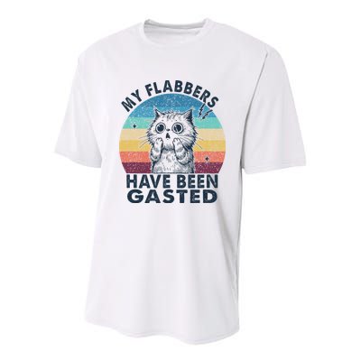 My Flabbers Have Been Gasted Youth Performance Sprint T-Shirt