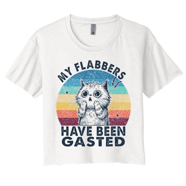 My Flabbers Have Been Gasted Crop Top