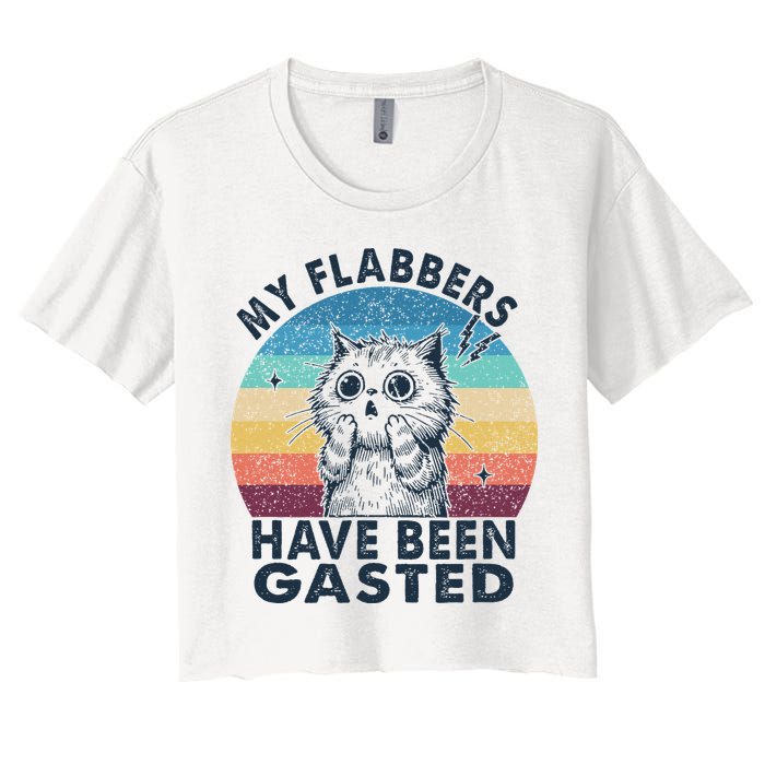 My Flabbers Have Been Gasted Crop Top