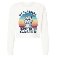 My Flabbers Have Been Gasted Cropped Pullover Crew