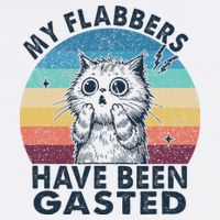 My Flabbers Have Been Gasted Cropped Pullover Crew