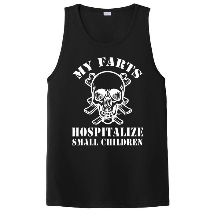 My Farts Hospitalize Small Children Funny Satire Dad Joke PosiCharge Competitor Tank