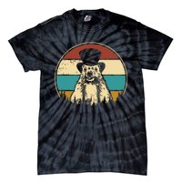 My Favorite Holiday Retro Groundhog Day Woodchuck Lover Tie-Dye T-Shirt