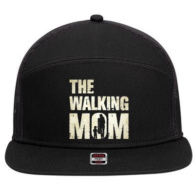 My First Halloween As Mom Expecting Mother Future Mom To Be Meaningful Gift 7 Panel Mesh Trucker Snapback Hat