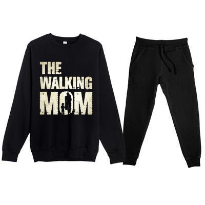 My First Halloween As Mom Expecting Mother Future Mom To Be Meaningful Gift Premium Crewneck Sweatsuit Set