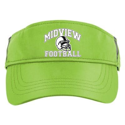 Midview Football High School Adult Drive Performance Visor