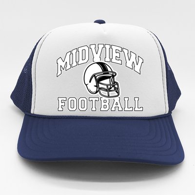 Midview Football High School Trucker Hat