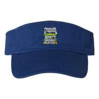 Medicine For Happiness At St Patrick's Day Clowder Of Cats Cool Gift Valucap Bio-Washed Visor