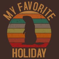 My Favorite Holiday Groundhog Day Cooling Performance Crew T-Shirt