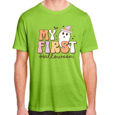 My First Halloween Retro Cute Ghost Funny Gift Adult ChromaSoft Performance T-Shirt