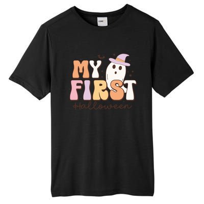 My First Halloween Retro Cute Ghost Funny Gift Tall Fusion ChromaSoft Performance T-Shirt