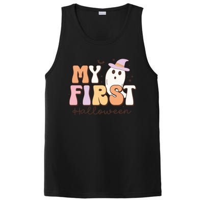 My First Halloween Retro Cute Ghost Funny Gift PosiCharge Competitor Tank