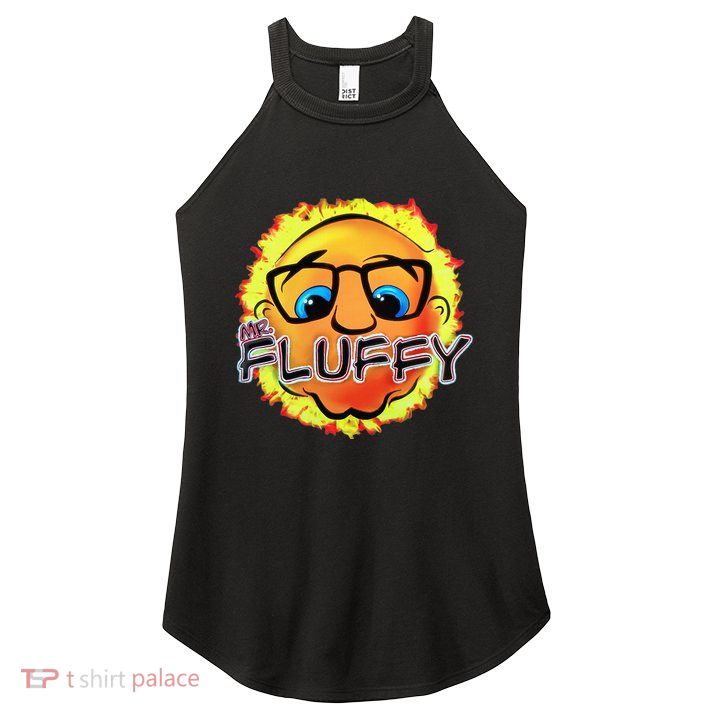 Mr Fluffy Head Women's Perfect Tri Rocker Tank