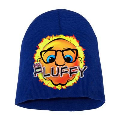 Mr Fluffy Head Short Acrylic Beanie