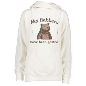 My Flabbers Have Been Gasted Womens Funnel Neck Pullover Hood