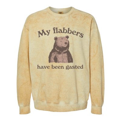 My Flabbers Have Been Gasted Colorblast Crewneck Sweatshirt