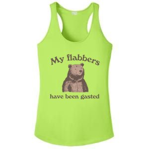 My Flabbers Have Been Gasted Ladies PosiCharge Competitor Racerback Tank