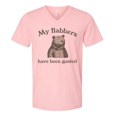 My Flabbers Have Been Gasted V-Neck T-Shirt