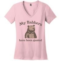 My Flabbers Have Been Gasted Women's V-Neck T-Shirt