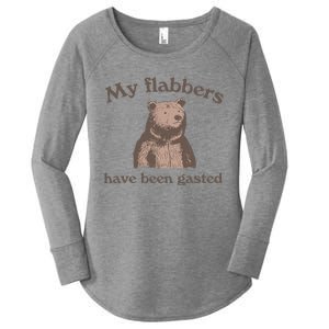 My Flabbers Have Been Gasted Women's Perfect Tri Tunic Long Sleeve Shirt