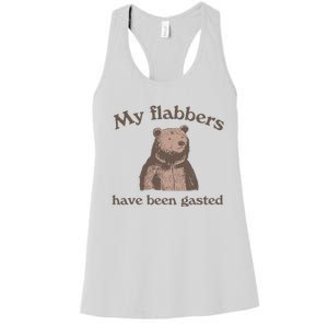 My Flabbers Have Been Gasted Women's Racerback Tank