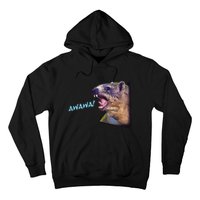 Mama Funny Hyrax Screaming Mom Hyrax Meme Animal Hoodie