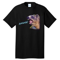 Mama Funny Hyrax Screaming Mom Hyrax Meme Animal Tall T-Shirt