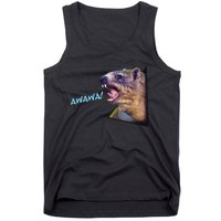 Mama Funny Hyrax Screaming Mom Hyrax Meme Animal Tank Top