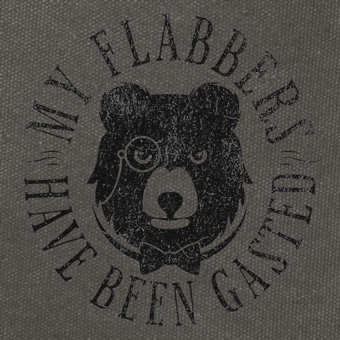 My Flabbers Have Been Gasted Cotton Canvas Backpack
