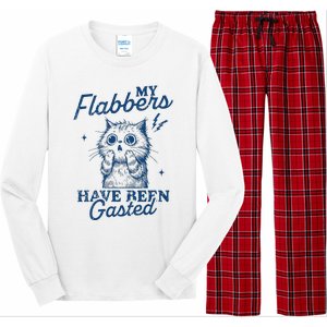 My Flabbers Have Been Gasted Distressed Long Sleeve Pajama Set