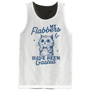 My Flabbers Have Been Gasted Distressed Mesh Reversible Basketball Jersey Tank