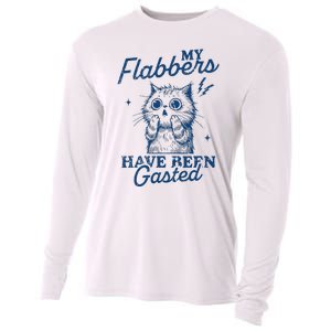 My Flabbers Have Been Gasted Distressed Cooling Performance Long Sleeve Crew