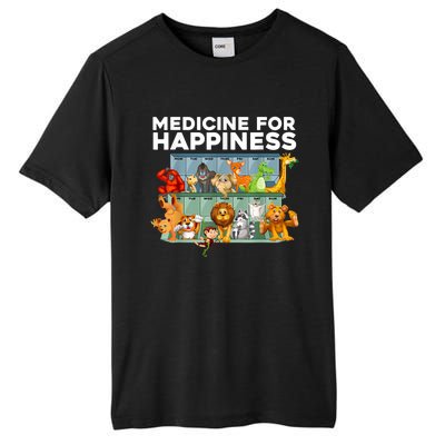 Medicine For Happiness Wildlife Animal Rescue Zoo Animal Tall Fusion ChromaSoft Performance T-Shirt