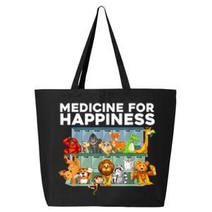 Medicine For Happiness Wildlife Animal Rescue Zoo Animal 25L Jumbo Tote