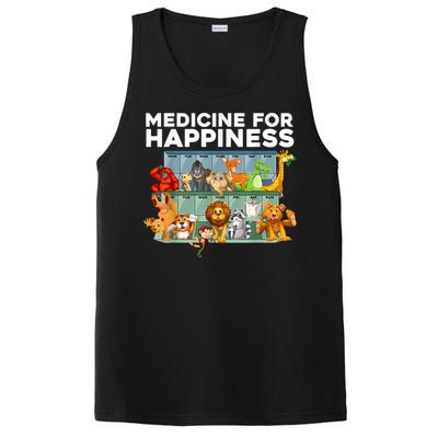 Medicine For Happiness Wildlife Animal Rescue Zoo Animal PosiCharge Competitor Tank