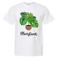 Monstera Flora Houseplant Gardener Plant Lover Garment-Dyed Heavyweight T-Shirt