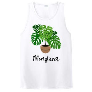 Monstera Flora Houseplant Gardener Plant Lover PosiCharge Competitor Tank