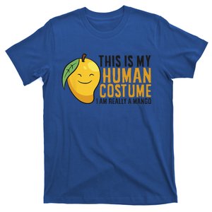 Mango Fruit Halloween Mango Human Costume Im Really A Mango T-Shirt