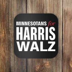 Minnesotans For Harris Walz Coaster