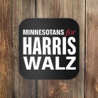 Minnesotans For Harris Walz Coaster