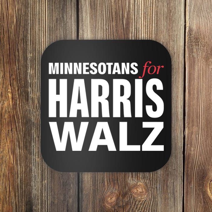 Minnesotans For Harris Walz Coaster