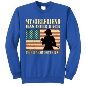 My Friend Has Your Back Proud Army Friend Lover Funny Gift Great Gift Sweatshirt