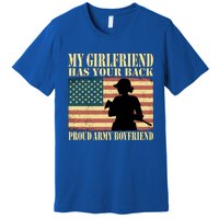 My Friend Has Your Back Proud Army Friend Lover Funny Gift Great Gift Premium T-Shirt