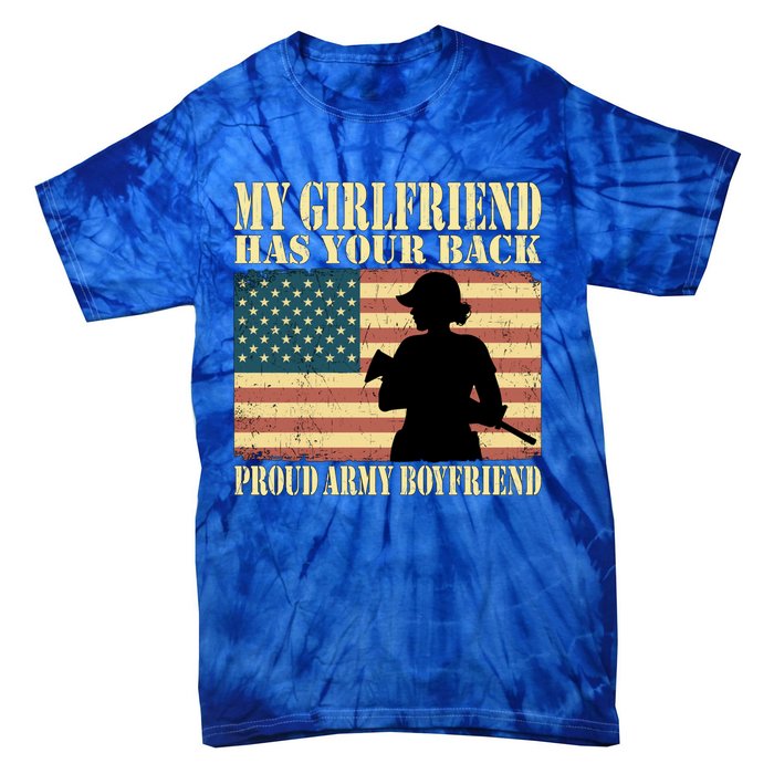 My Friend Has Your Back Proud Army Friend Lover Funny Gift Great Gift Tie-Dye T-Shirt